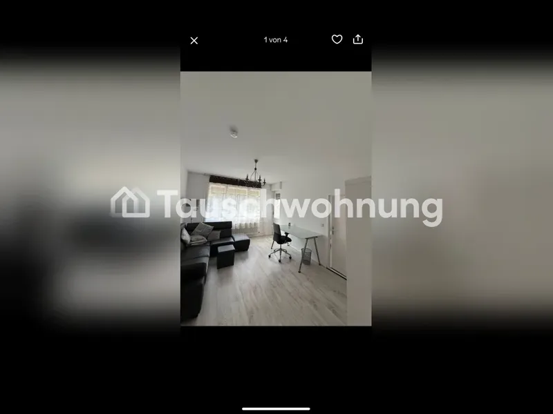 Tauschwohnung: Wohnungstausch – 2-Zimmer-Wohnung mit Balkon — photo 1